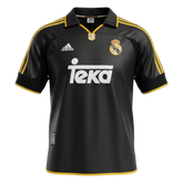 Męska Koszulka Retro Wyjazdowa Real Madrid 1999/01