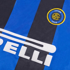 Męska Domowa koszulka piłkarska Retro RONALDO #9 1999/00 Inter Mediolan - Topowe Koszulki Pilkarskie Sklep Internetowy