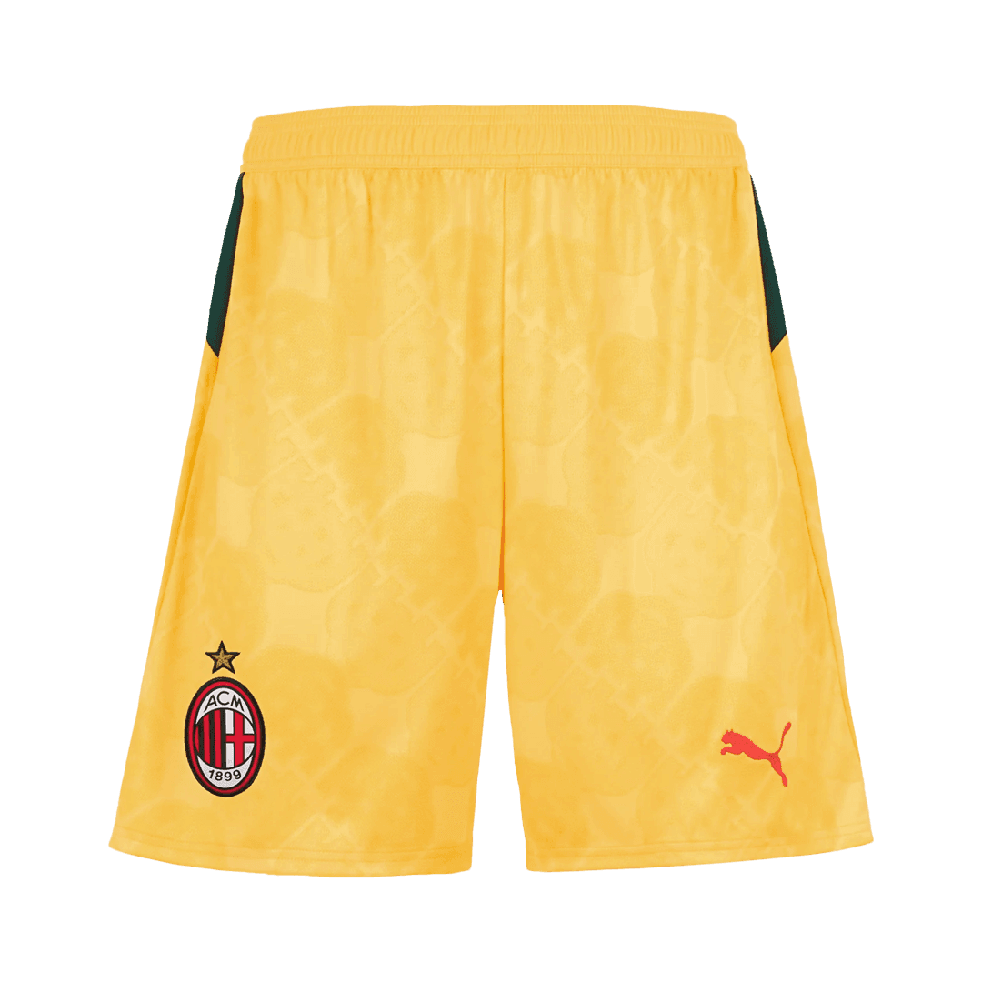Męskie Spodenki Trzecie Wyjazdowe AC Milan 25/26 - Topowe Koszulki Pilkarskie Sklep Internetowy