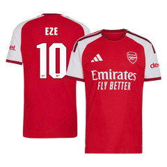 Męska domowa koszulka Arsenalu 2026/27 – EZE #10 (wersja zawodnicza, UCL)