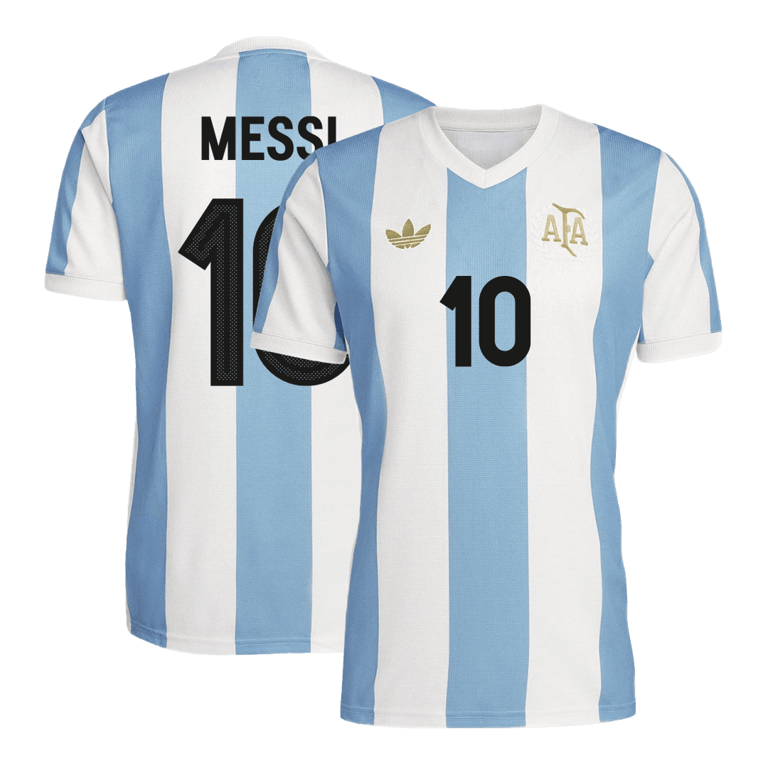 Męska Koszulka Argentyna MESSI #10 2024 - 50th Anniversary - Topowe Koszulki Pilkarskie Sklep Internetowy
