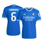 Męska Koszulka Trzecia Wyjazdowa Real Madrid CAMAVINGA #6 2025/26
