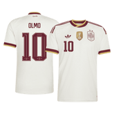 Męska wyjazdowa koszulka Hiszpanii Mundial 2026 – OLMO #10