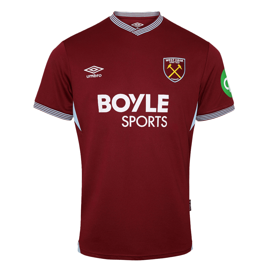 Męska Koszulka Domowa West Ham United 2025/26 - Topowe Koszulki Pilkarskie Sklep Internetowy