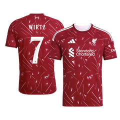 Męska koszulka Liverpoolu domowa WIRTZ #7 wersja zawodnicza 2026/27 - UCL
