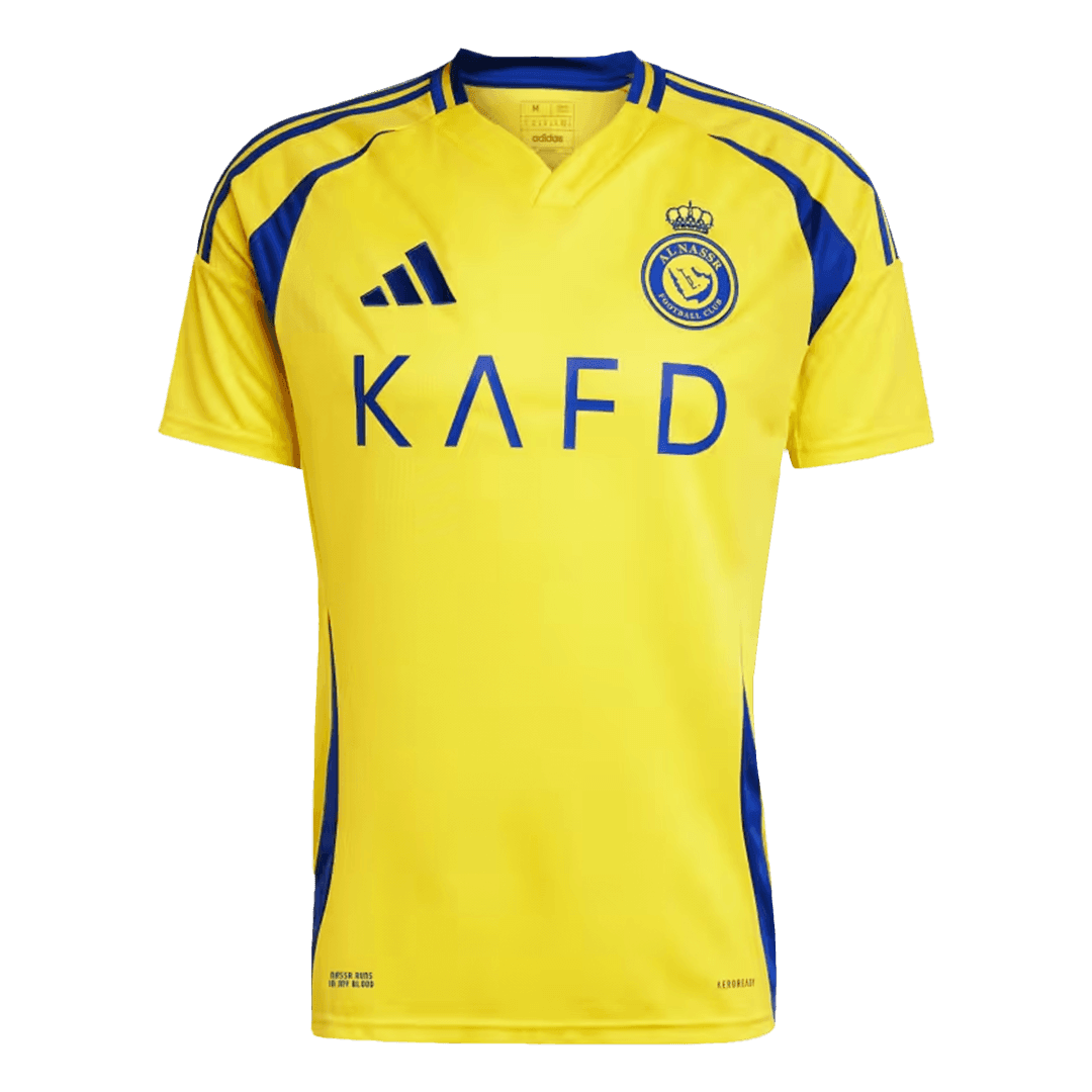Koszulka domowa Al Nassr dla mężczyzn 2024/25-Ograniczona oferta - Topowe Koszulki Pilkarskie Sklep Internetowy