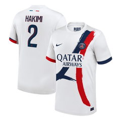 Męska Koszulka Wyjazdowa PSG HAKIMI #2 Wersja Piłkarska 2025/26 - Slim Fit