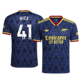 Męska wyjazdowa koszulka Arsenalu 2026/27 – RICE #41 (wersja zawodnicza)