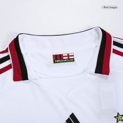 Męska AC Milan Wysokiej jakości wyjazdowa koszulka piłkarska Retro 2009/10 - Topowe Koszulki Pilkarskie Sklep Internetowy