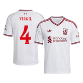 Męska koszulka Liverpoolu wyjazdowa VIRGIL #4 2026/27 - UCL