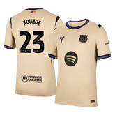 Męska Koszulka Wyjazdowa Barcelona KOUNDE #23 2025/26 - UCL - Topowe Koszulki Pilkarskie Sklep Internetowy