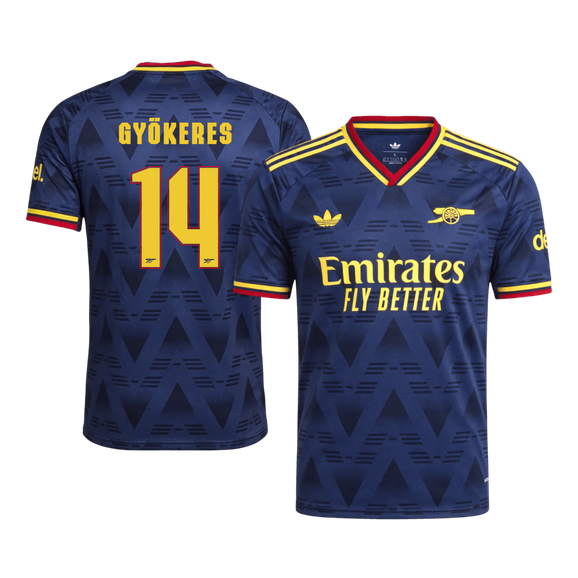 Męska koszulka Arsenalu wyjazdowa GYÖKERES #14 wersja zawodnicza 2026/27 - UCL