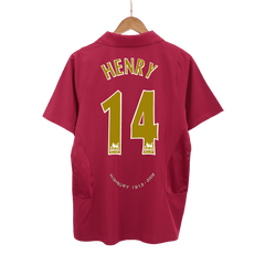 HENRY #14 Męska retro domowa koszulka Arsenal 05/06 - Topowe Koszulki Pilkarskie Sklep Internetowy