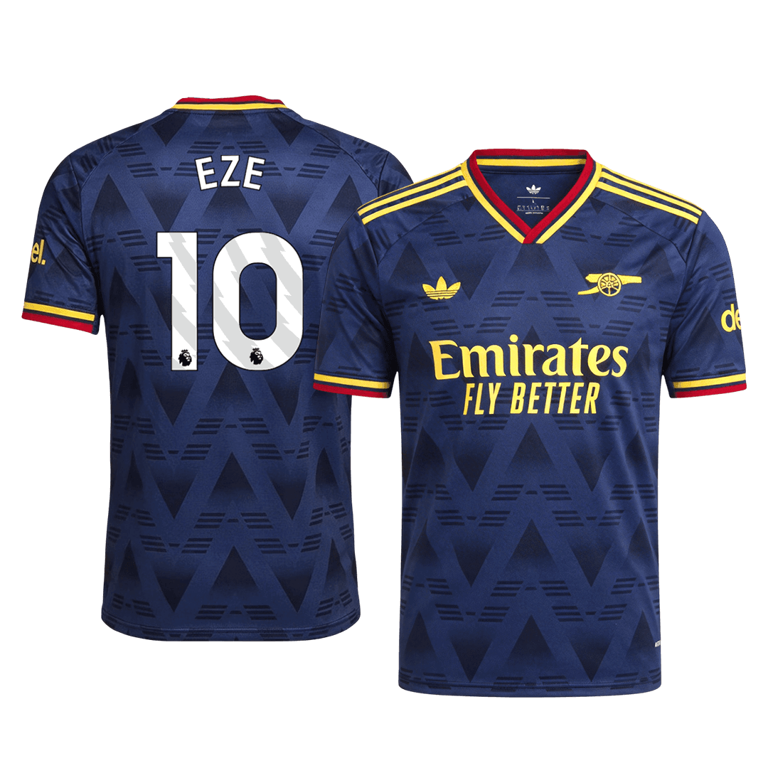 Męska wyjazdowa koszulka Arsenalu 2026/27 – EZE #10 (wersja zawodnicza)