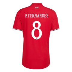 Męska domowa koszulka Manchesteru United 2026/27 – B. FERNANDES #8 (wersja zawodnicza, UCL)