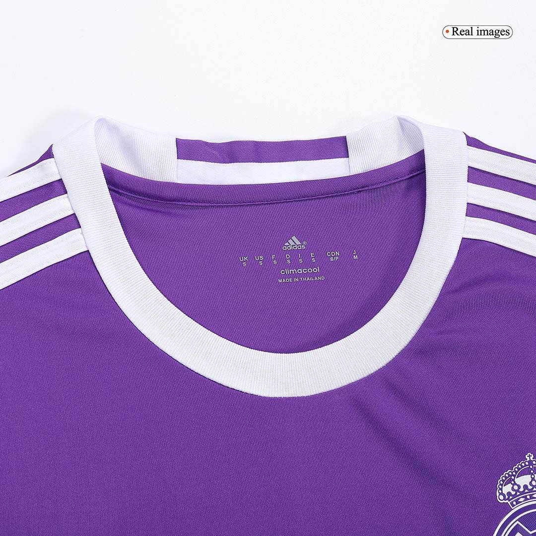 Męska Koszulka Retro Wyjazdowa Real Madrid RONALDO #7 2016/17 z Długim Rękawem - Topowe Koszulki Pilkarskie Sklep Internetowy