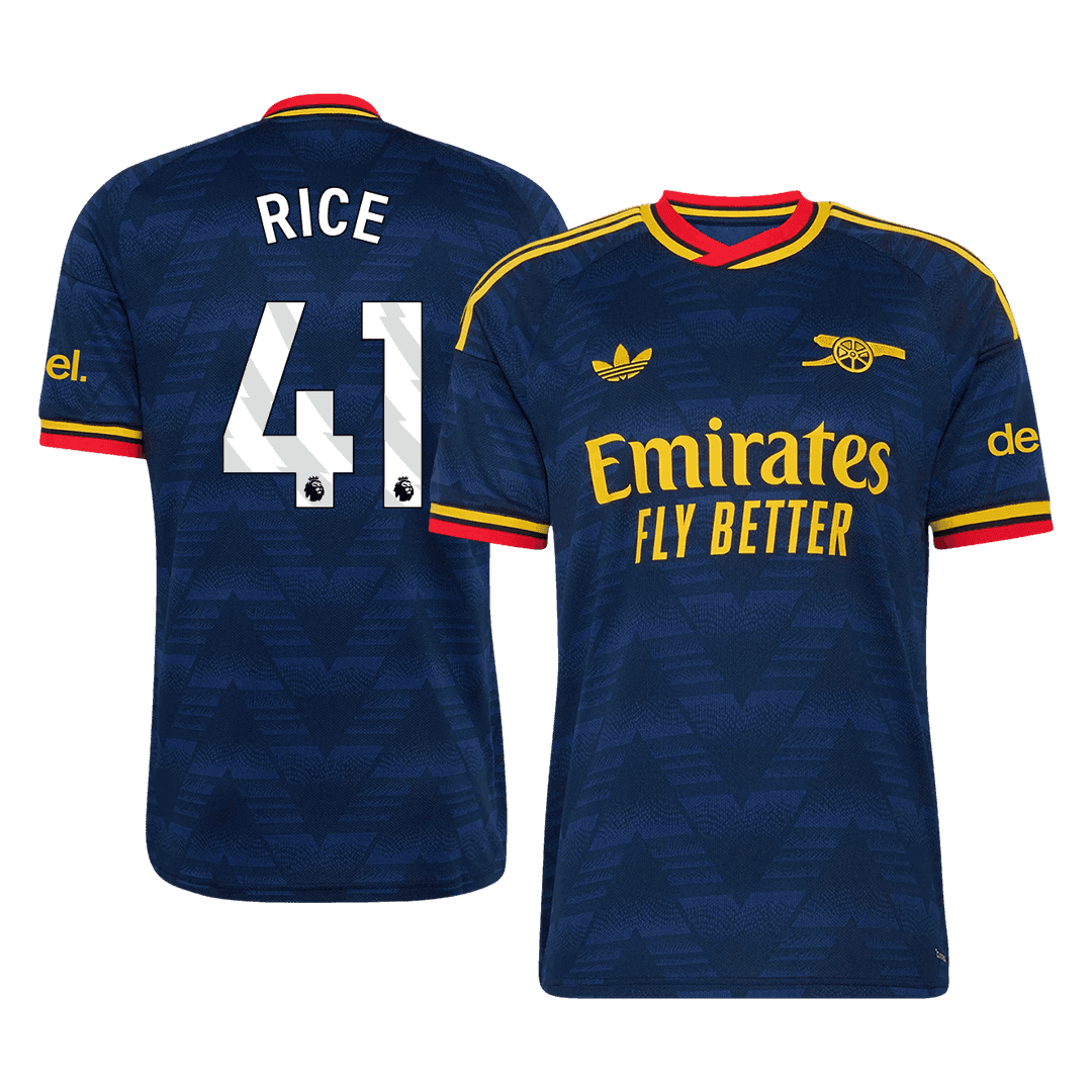Męska wyjazdowa koszulka Arsenalu 2026/27 – RICE #41
