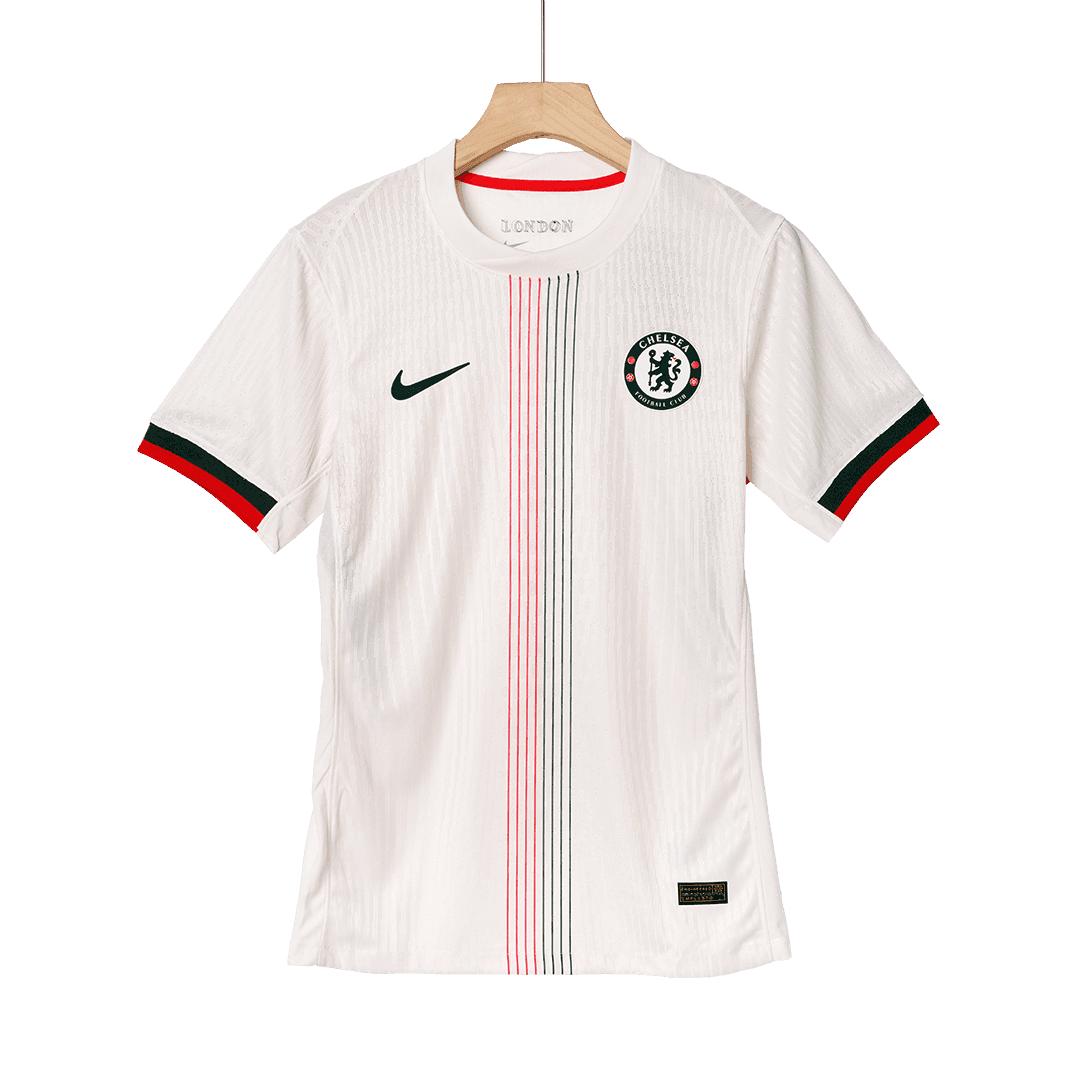 Męska Koszulka Wyjazdowa Chelsea ESTÊVÃO #41 Wersja Piłkarska 2025/26 - Slim Fit - Topowe Koszulki Pilkarskie Sklep Internetowy