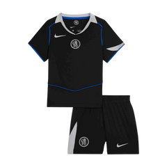 Dziecięcy Zestaw Trzecia Wyjazdowa Chelsea (Koszulka+Spodenki) 2025/26