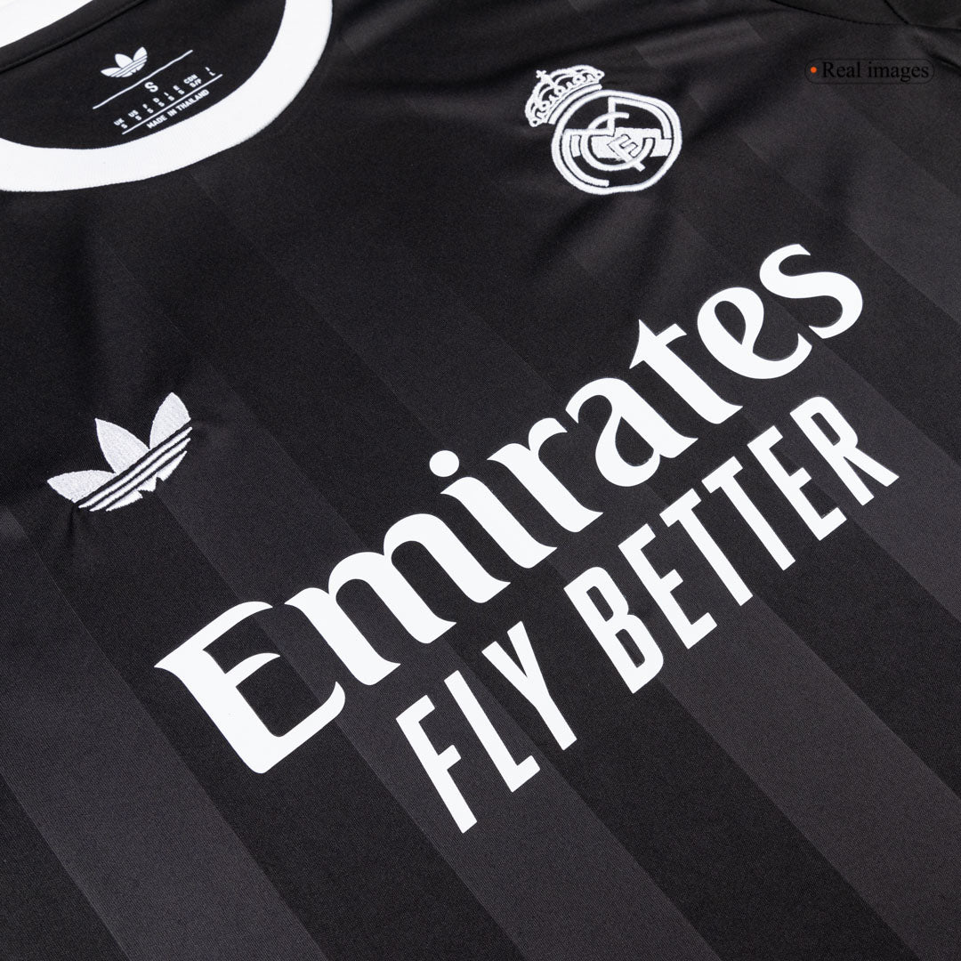 Męska Koszulka Bramkarska Real Madrid 2025/26 – Czarna