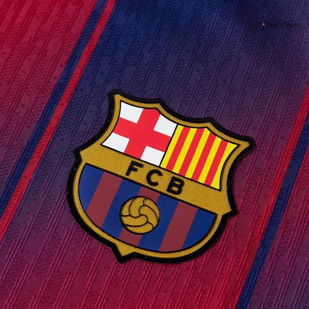 Męska Koszulka Domowa Barcelona KOUNDE #23 Wersja Piłkarska 2025/26 - UCL - Slim Fit - Topowe Koszulki Pilkarskie Sklep Internetowy