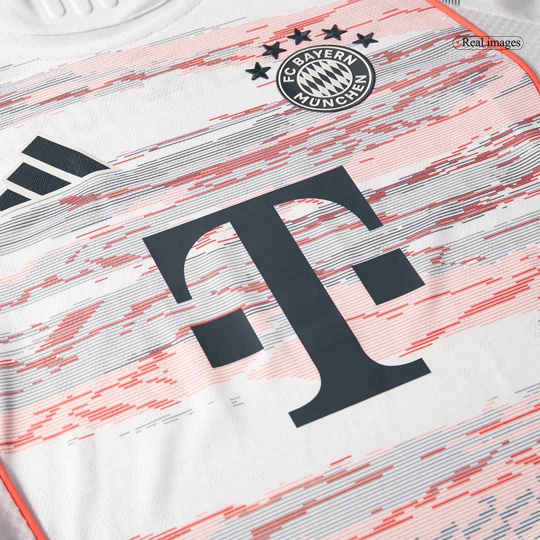 Męska Koszulka Wyjazdowa Bayern Munich UPAMECANO #2 Wersja Piłkarska 2025/26 - Slim Fit - Topowe Koszulki Pilkarskie Sklep Internetowy