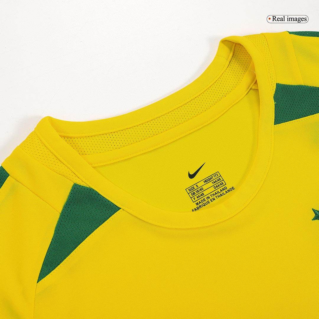Męska Koszulka Retro Domowa Brazylia RONALDO #9 2002/03 - Topowe Koszulki Pilkarskie Sklep Internetowy