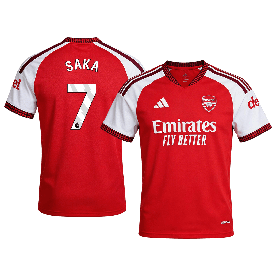 Męska domowa koszulka Arsenalu 2026/27 – SAKA #7