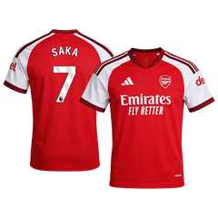 Męska domowa koszulka Arsenalu 2026/27 – SAKA #7