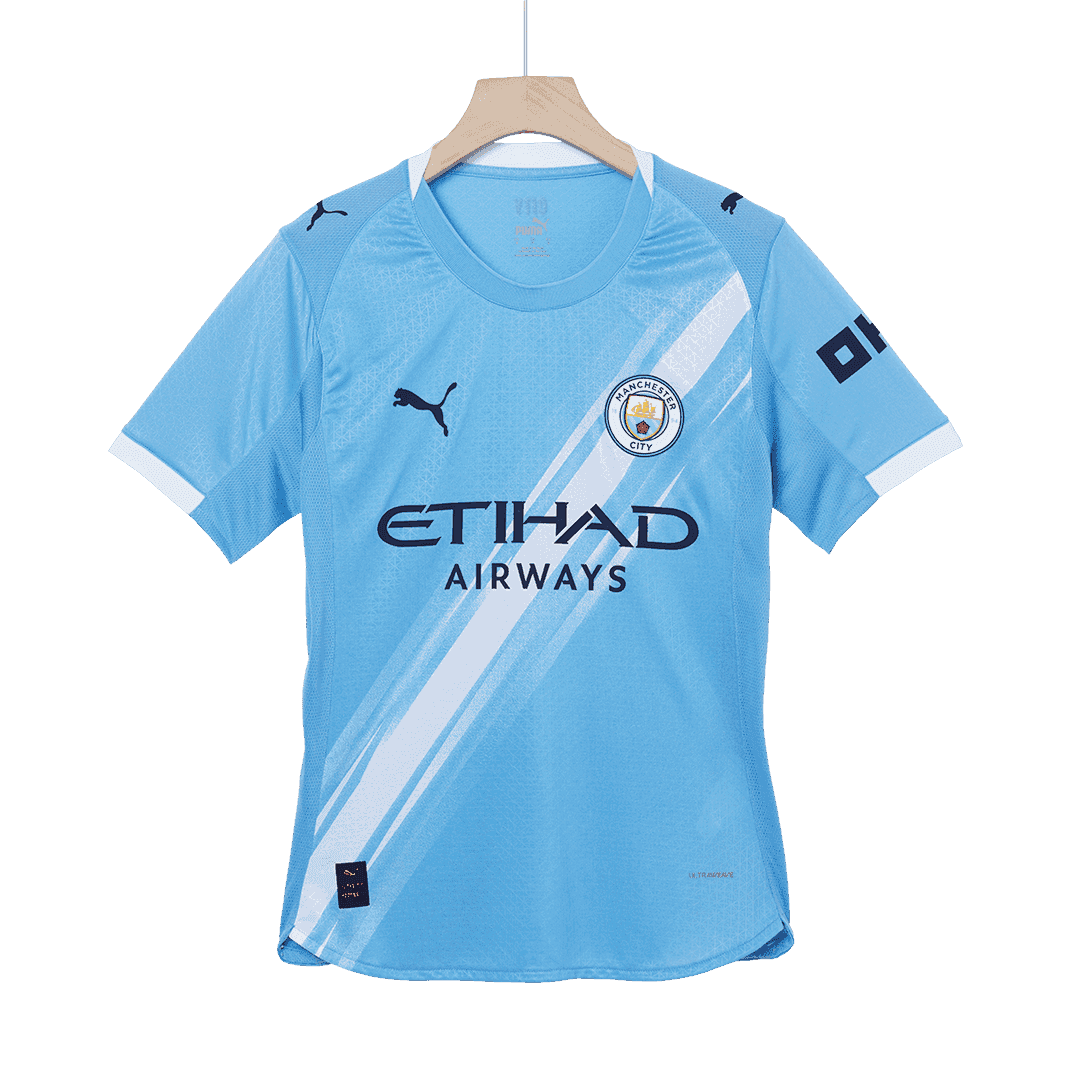 Męska Koszulka Domowa Manchester City FODEN #47 Wersja Piłkarska 2025/26 - Slim Fit - Topowe Koszulki Pilkarskie Sklep Internetowy