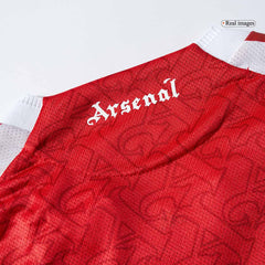 Męska Koszulka Domowa Arsenal RICE #41 Wersja Piłkarska 2025/26 - Slim Fit