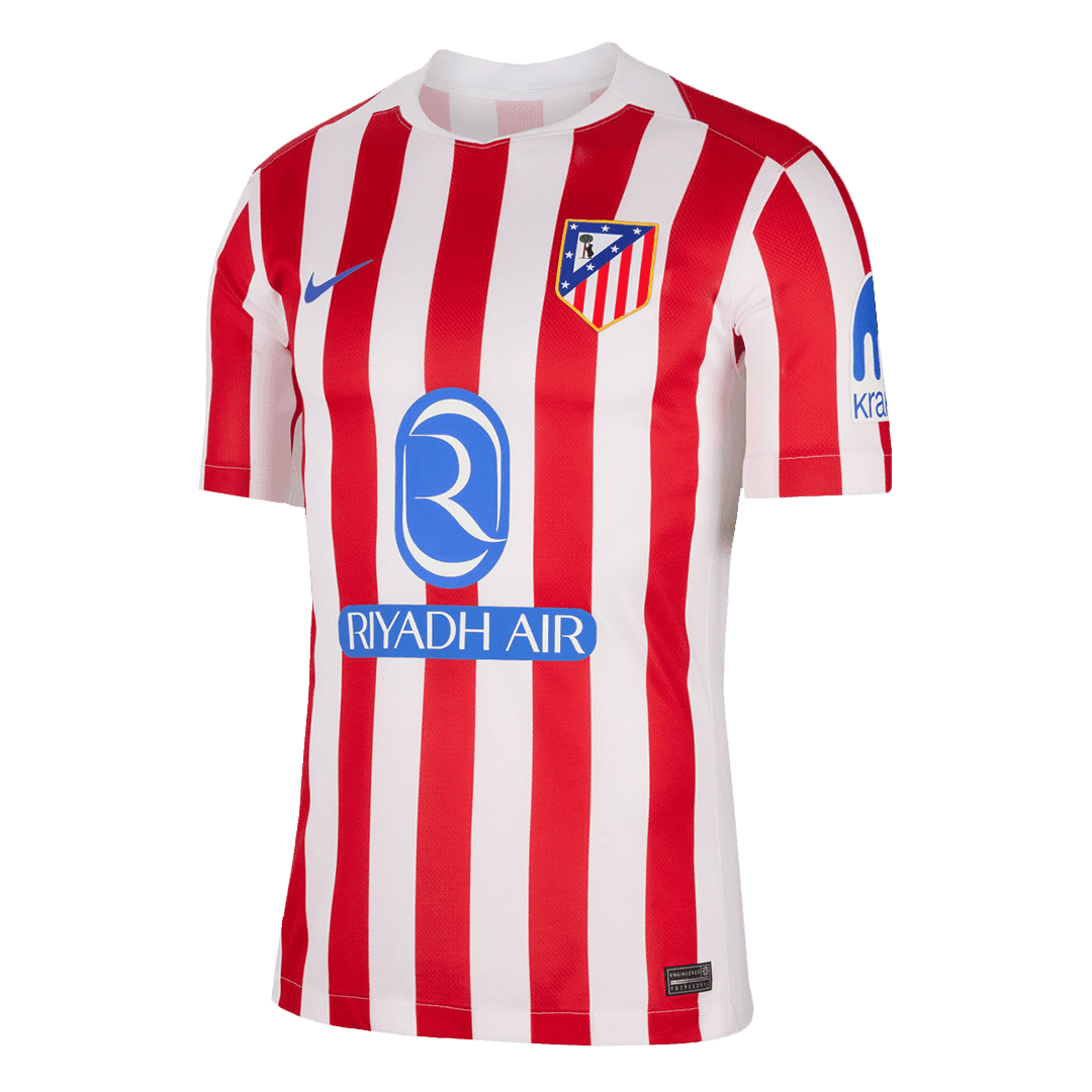 Męska Koszulka Domowa Atletico Madryt 2025/26 - Topowe Koszulki Pilkarskie Sklep Internetowy