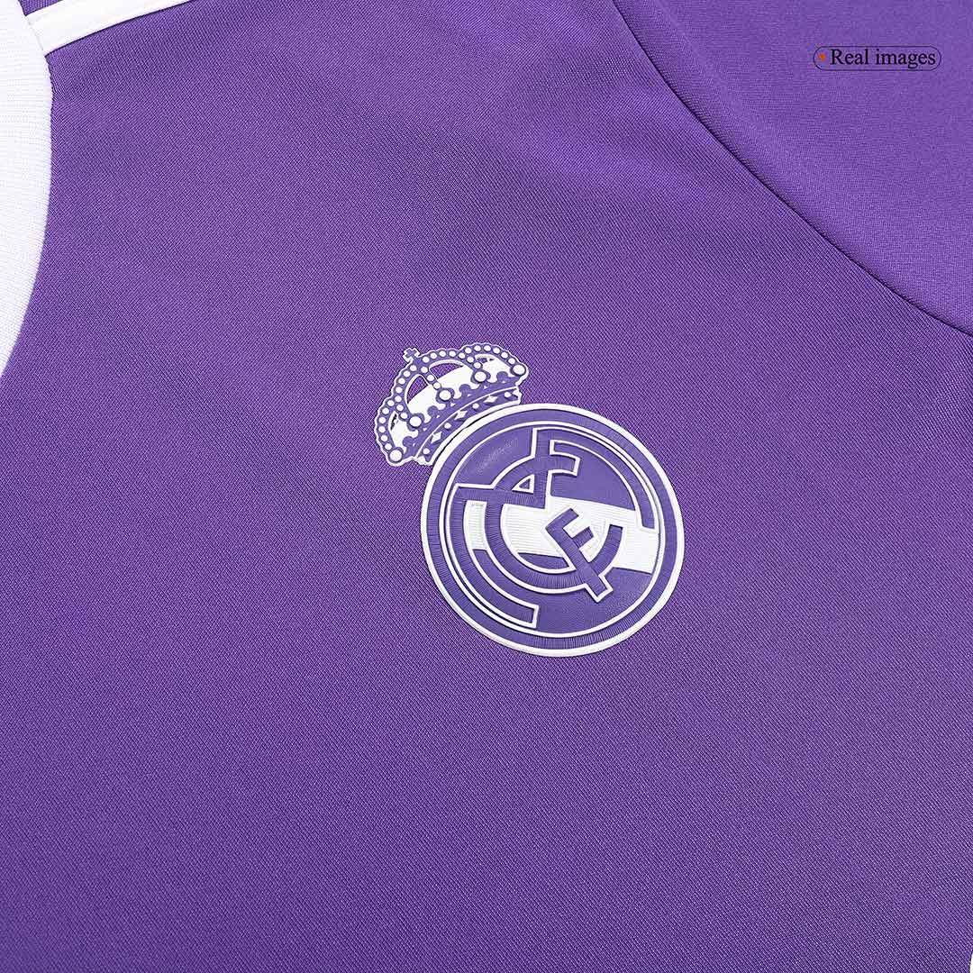 Męska Koszulka Retro Wyjazdowa Real Madrid KROOS #8 2016/17 - Topowe Koszulki Pilkarskie Sklep Internetowy