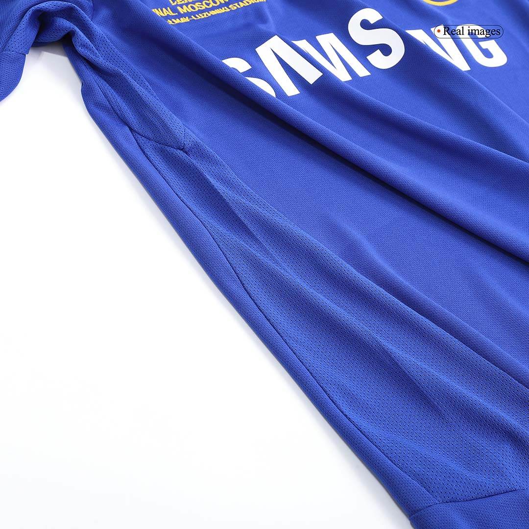 Męska Koszulka Retro Domowa Chelsea 2008 - UCL - Topowe Koszulki Pilkarskie Sklep Internetowy