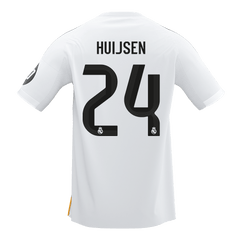 Męska Koszulka Domowa Real Madryt HUIJSEN #24 2025/26
