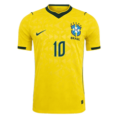 Męska koszulka Brazylii domowa NEYMAR JR #10 wersja zawodnicza - Mundial 2026