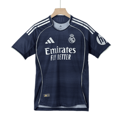 Męska Koszulka Wyjazdowa Real Madrid TCHOUAMENI #14 Wersja Piłkarska 2025/26 - Slim Fit - Topowe Koszulki Pilkarskie Sklep Internetowy