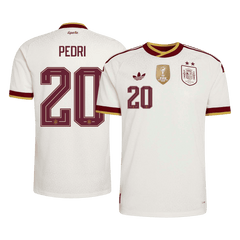 Męska koszulka Hiszpanii Champion Edition wyjazdowa PEDRI #20 wersja zawodnicza - Mundial 2026