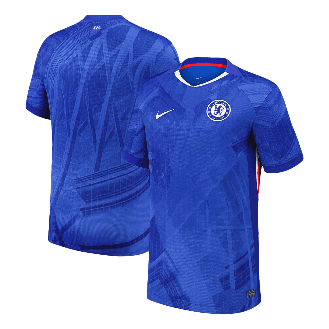 Męska Koszulka Domowa Chelsea 2025/26 - Topowe Koszulki Pilkarskie Sklep Internetowy
