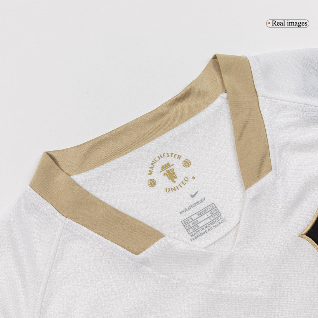 Męska Koszulka Retro Wyjazdowa Manchester United 2006/07