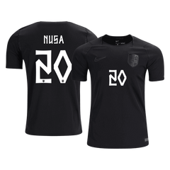 Męska koszulka Norwegii wyjazdowa NUSA #20 – Mundial 2026