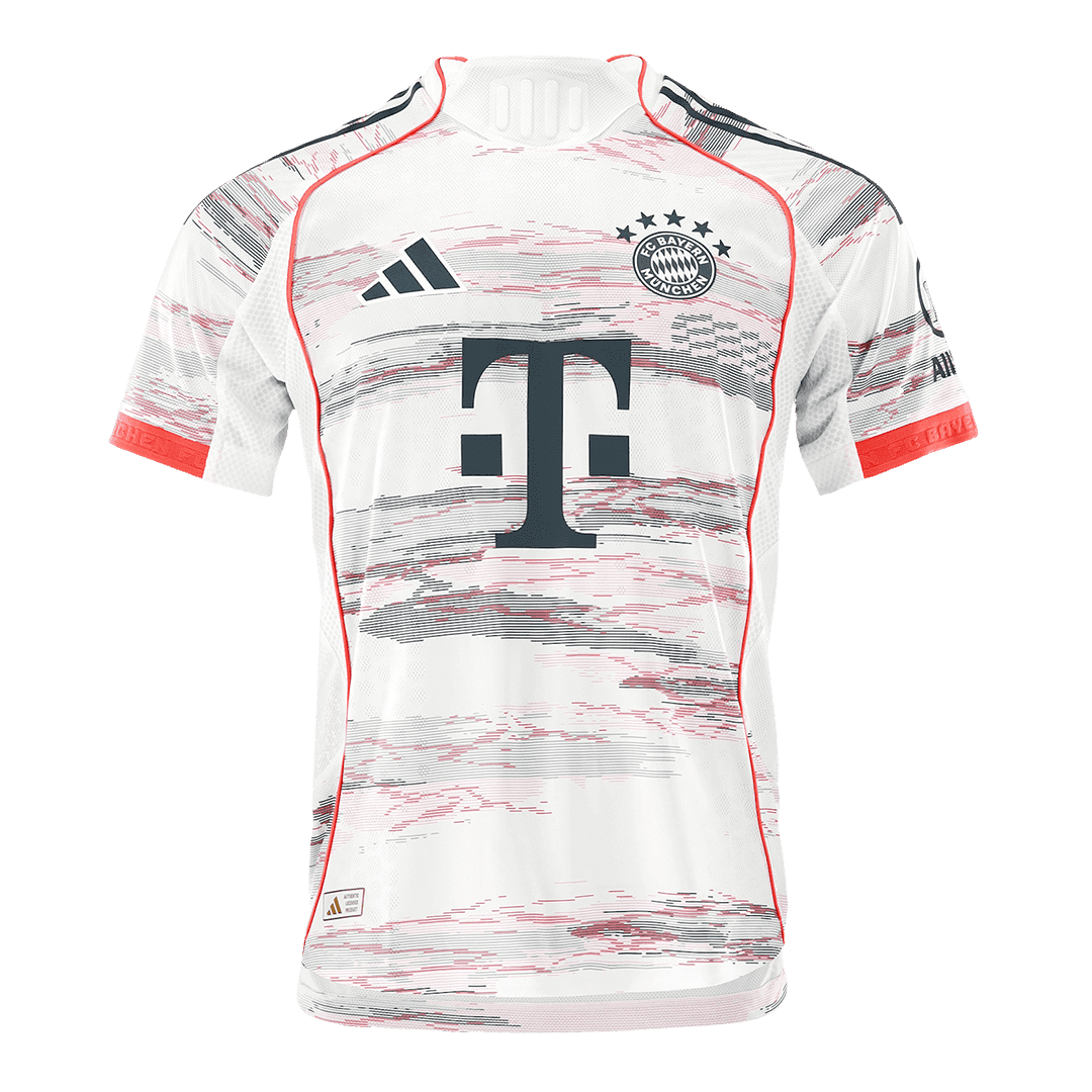 Męska Koszulka Wyjazdowa Bayern Monachium MÜLLER Special #25 Wersja Piłkarska 2025/26 - Slim Fit - Topowe Koszulki Pilkarskie Sklep Internetowy