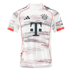 Męska Koszulka Wyjazdowa Bayern Munich UPAMECANO #2 Wersja Piłkarska 2025/26 - Slim Fit - Topowe Koszulki Pilkarskie Sklep Internetowy