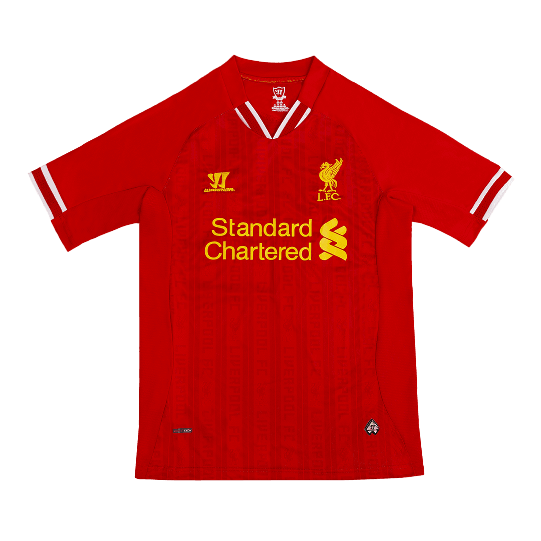 Męska Koszulka Retro Domowa Liverpool SUAREZ #7 13/14 - Topowe Koszulki Pilkarskie Sklep Internetowy