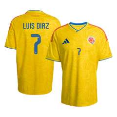 Męska koszulka Kolumbii domowa LUIS DíAZ #7 – Mundial 2026