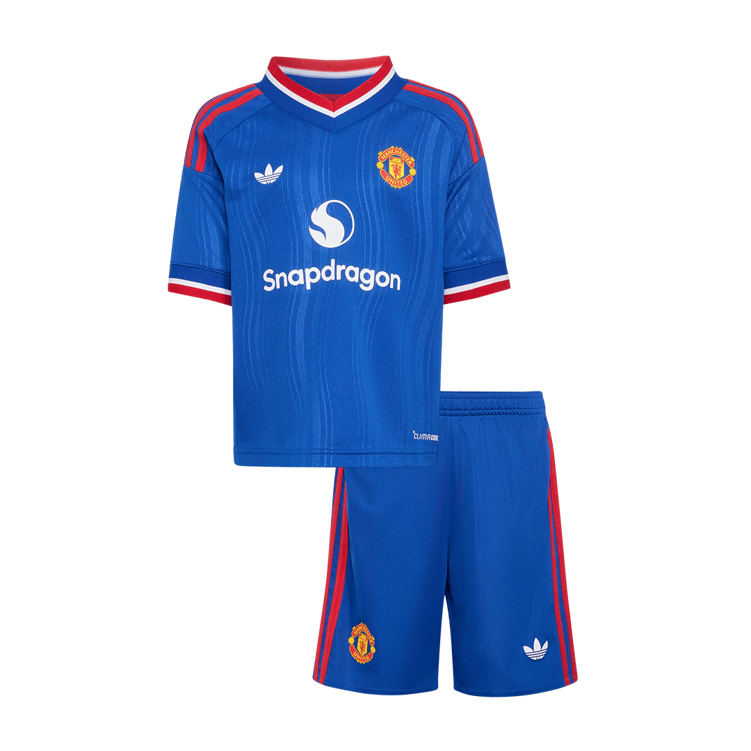 Dziecięcy zestaw Manchesteru United wyjazdowa 2026/27