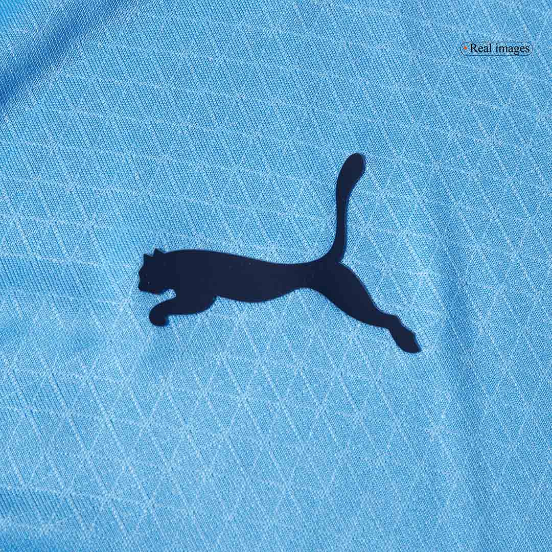 Męska Koszulka Domowa Manchester City REIJNDERS #4 Wersja Piłkarska 2025/26 - Slim Fit