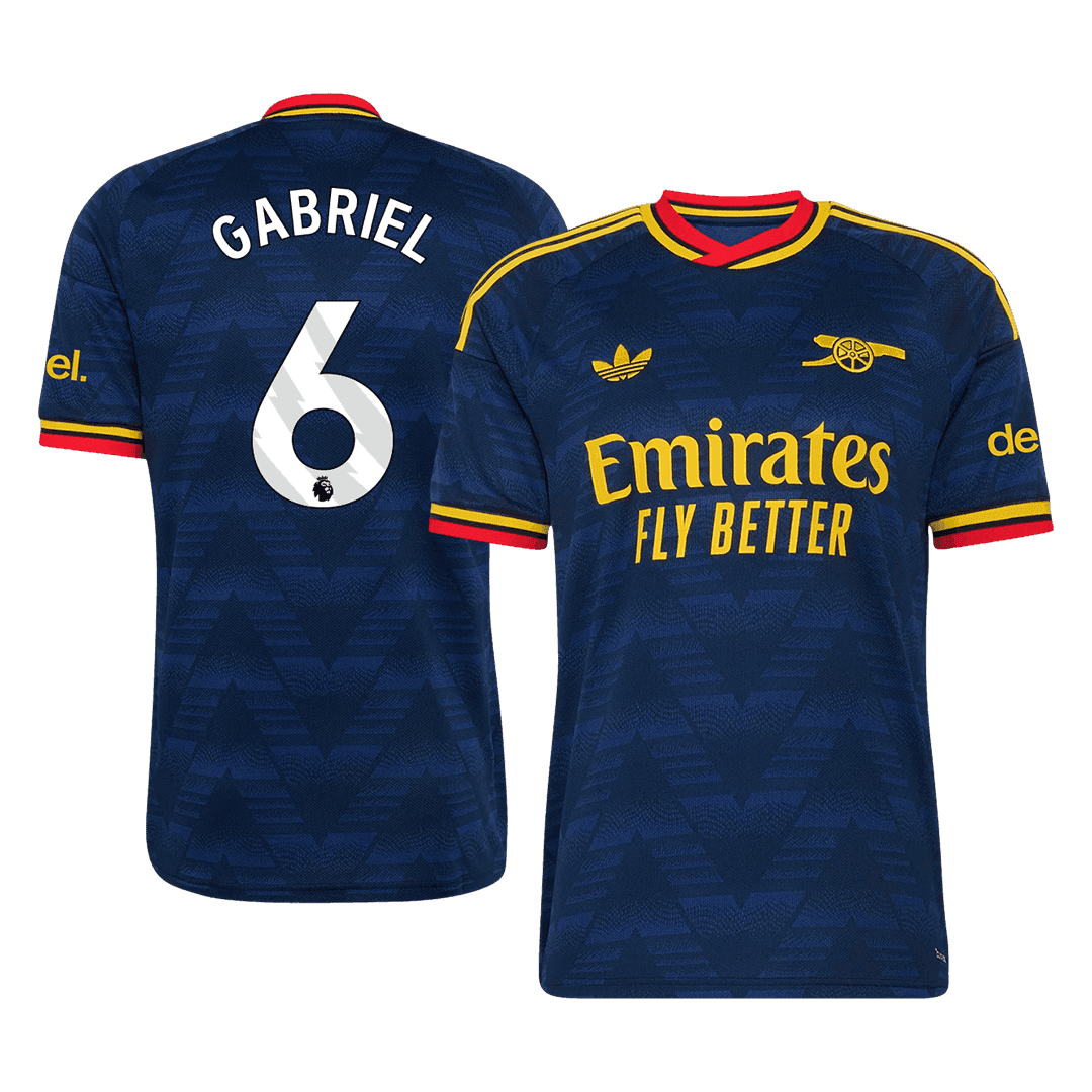 Męska wyjazdowa koszulka Arsenalu 2026/27 – GABRIEL #6