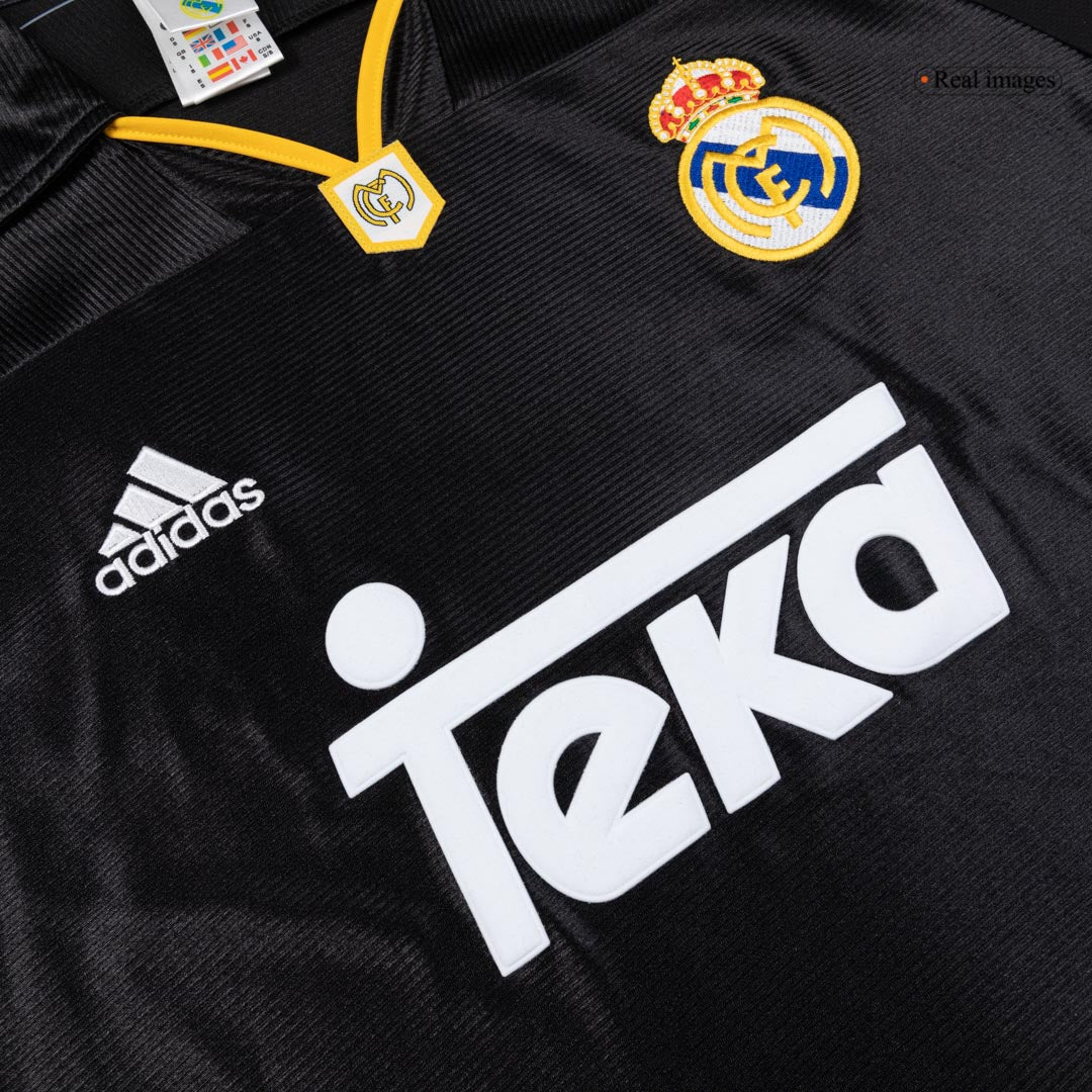 Męska Koszulka Retro Wyjazdowa Real Madrid 1999/01