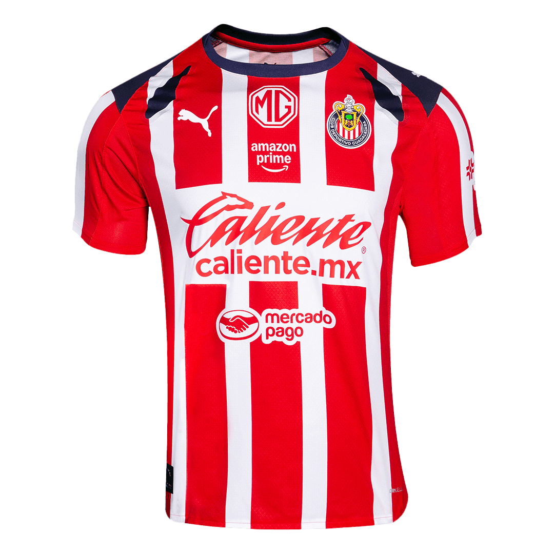 Męska Koszulka Domowa Chivas 2025/26 - Topowe Koszulki Pilkarskie Sklep Internetowy